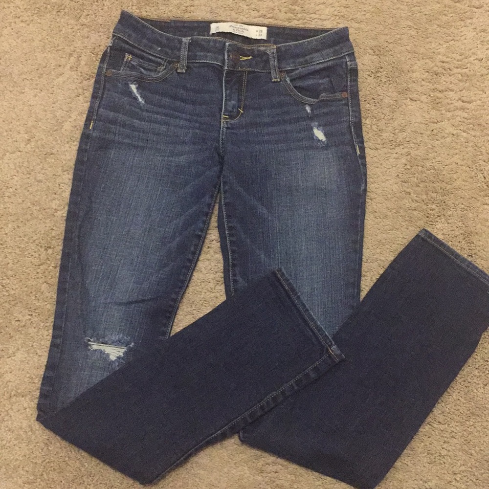 Abercrombie & Fitch “A&F Skinny” Jeans, Sz 2, 26W